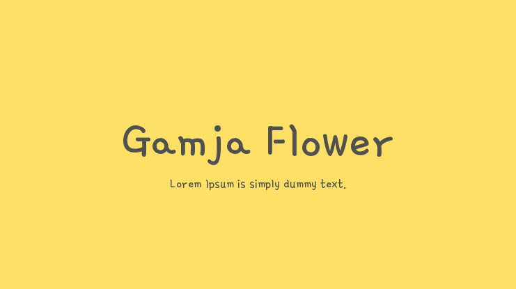 Gamja Flower