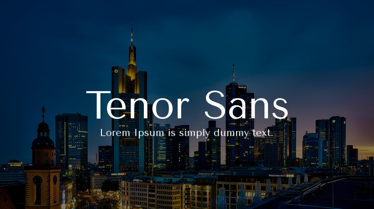 Tenor Sans