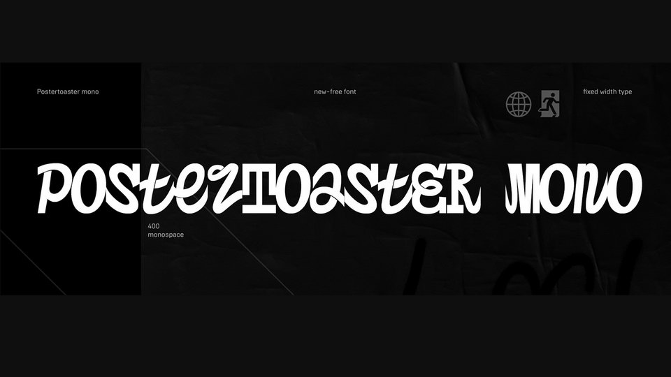 Postertoaster mono