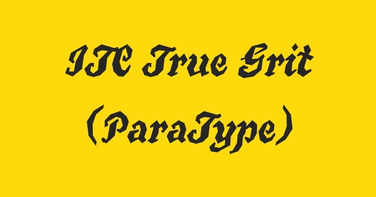 True Grit ITC