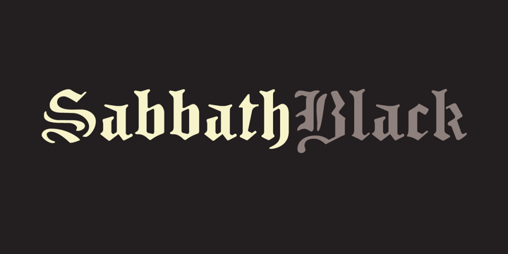 Sabbath Black