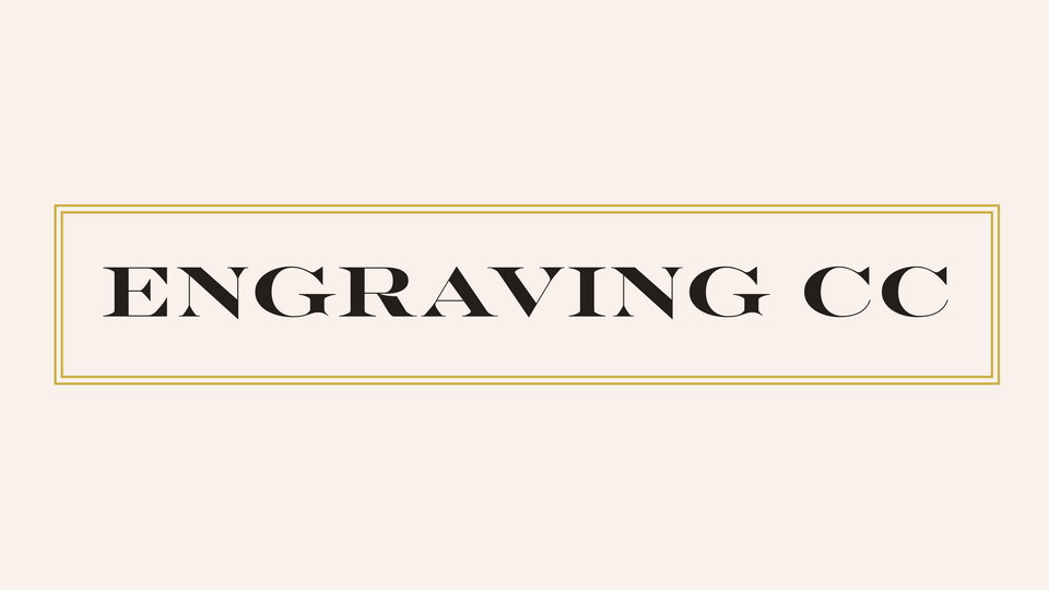 Engraving CC