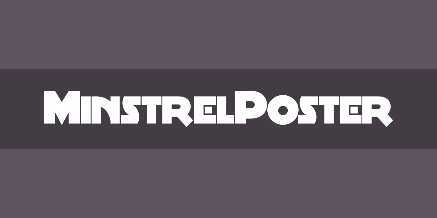 MinstrelPoster