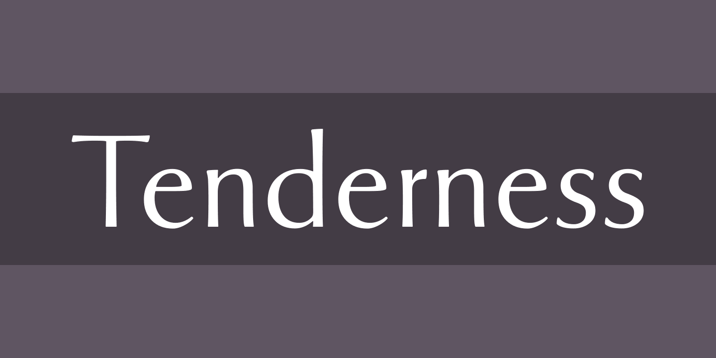 Tenderness
