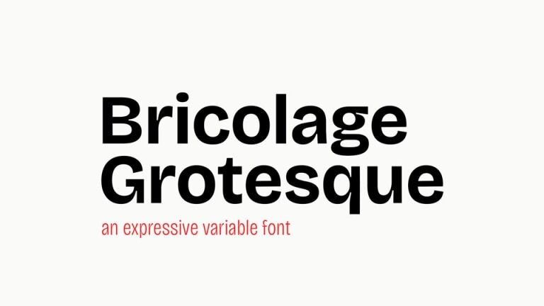 Bricolage Grotesque