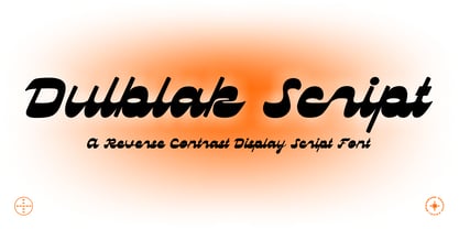 Dulblak Script