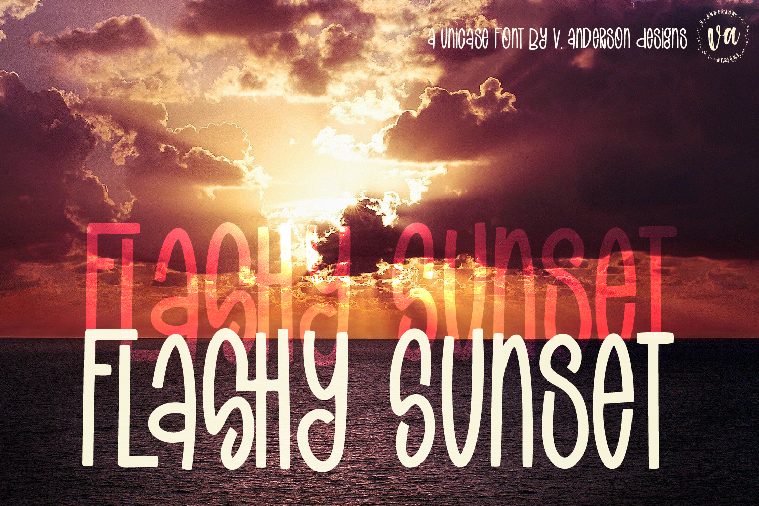 Flashy Sunset