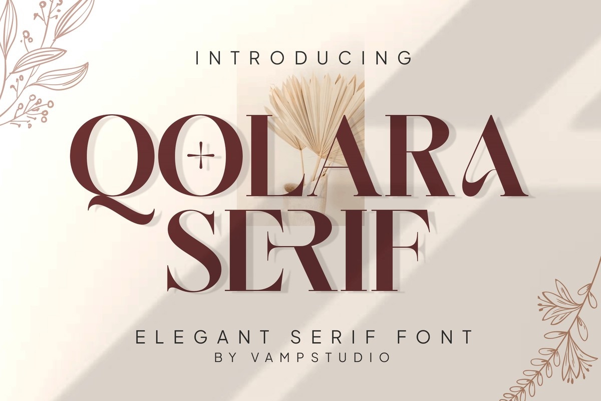 Qolara serif