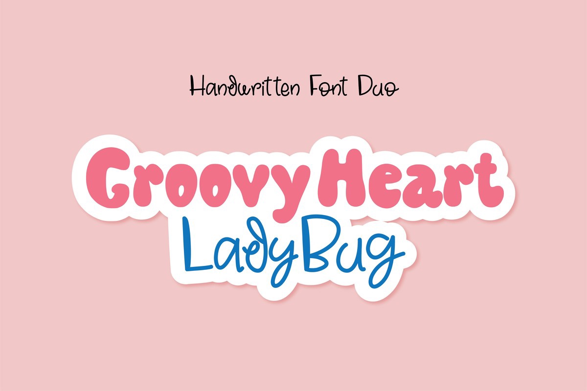 Groovy Heart Ladybug